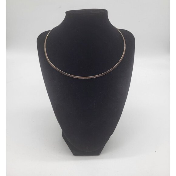 James Avery Jewelry - VTG James Avery Collet Neck Collar choker necklace Retired Sterling Silver 925